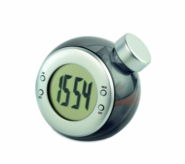 Logo trade promotional gift photo of: Water powered LCD desk clock